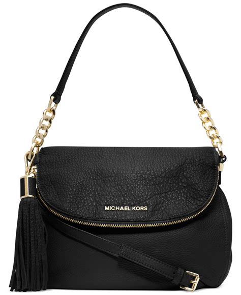 Michael Kors Bedford Medium Tassle Convertible Shoulder Bag 